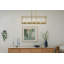 Lustre linéaire à 5 lumières 41,5 po