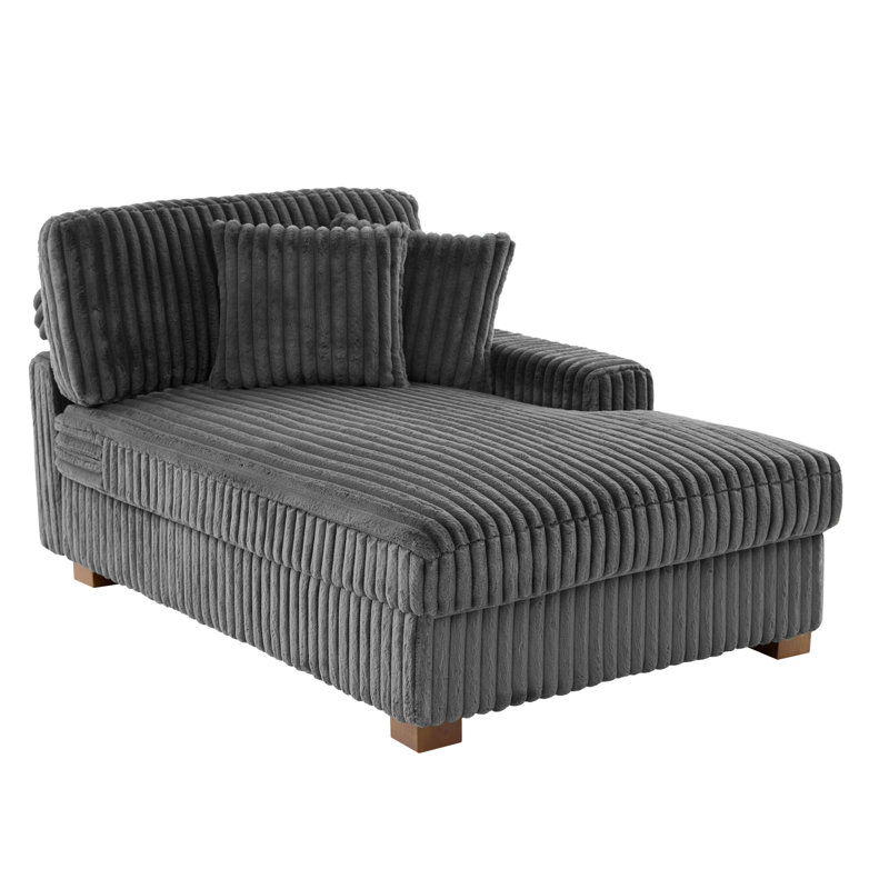 Chaise Lounge, Grey
