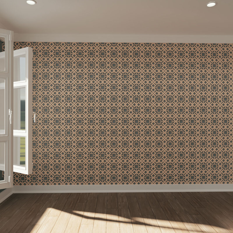 Panneau mural 3D 7,375 "x 7,375", Aulne