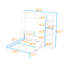 Lit escamotable avec bureau et tablettes de rangement-1611649027-1611649026
