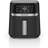 BLACK+DECKER Purify 6QT Air Fryer, Timer with Auto Shut-off and Shake Reminder, Digital LED Touchscreen and 9 Presets, 1500W, Dishwasher Safe Parts