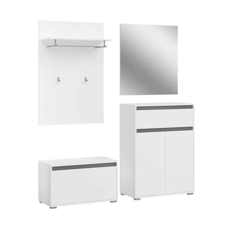 Bedar 4 Piece Hall Set