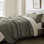 Ensemble de courtepointe 100% coton EVERGRACE, couvre-lit à rayures douces prélavé, ensemble de literie léger 3 pièces pour toutes les saisons, avec 2 taies décoratives-124572755-124572756