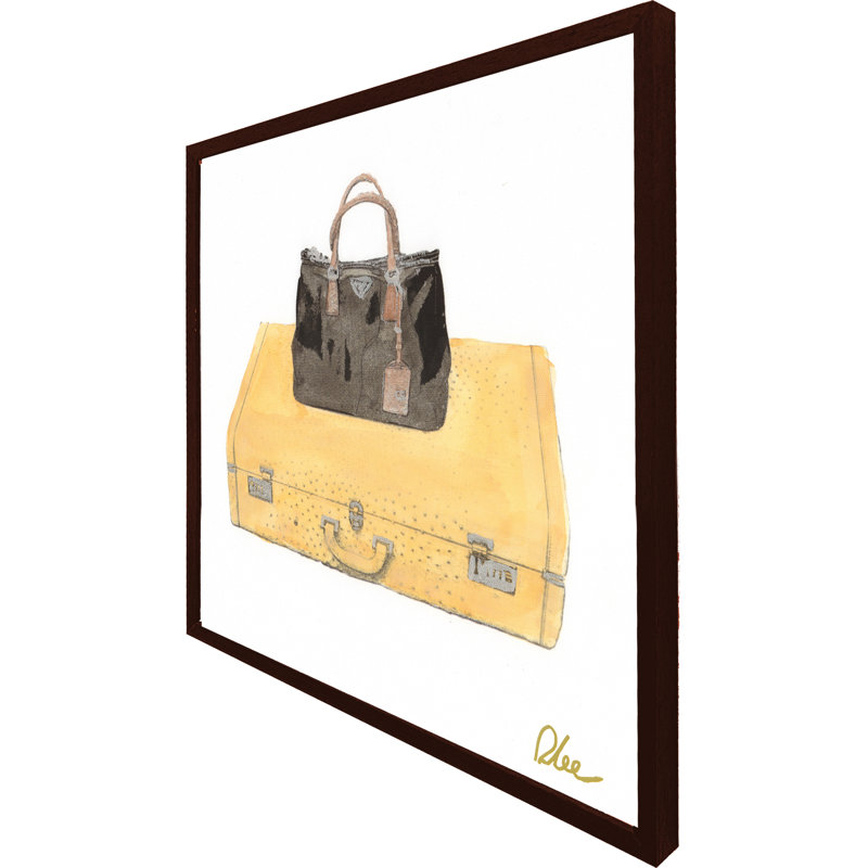Single Picture Frame Print, 31cm H x 31cm W x 4cm D, Brown