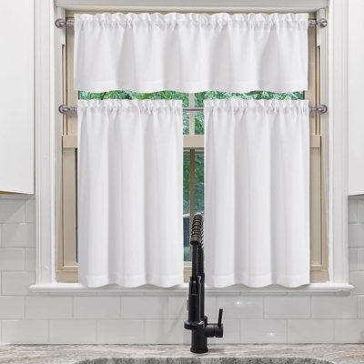2 panneaux de longueur de rideaux à rideaux en faux lin texturé, filtrant la lumière, courts rideaux de camping pour salle de bain de fenêtre de véhicule récréatif
