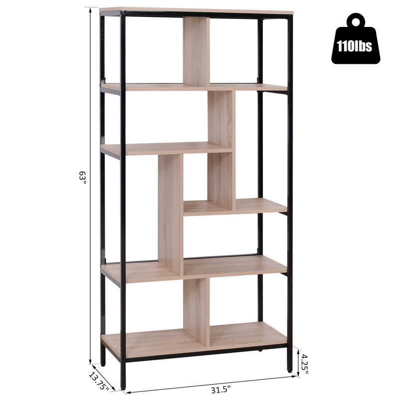 Bibliothèque géométrique de rangement multi-usage Benitez