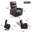 Desirrae Upholstered Heated Massage Chair-901187089