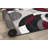 Archeveque Woven Abstract Burgundy/White/Black Area Rug - Modern Geometric Polypropylene Carpet for Living Room, Bedroom, or Hallway-1336578252