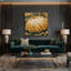 «Farm Wheat Stalk Frame», art mural sur toile brune-907061121