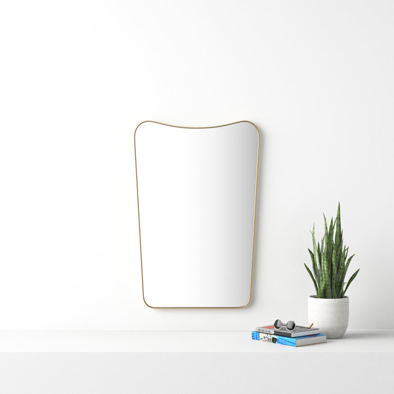 Adna Metal Curved Wall Mirror