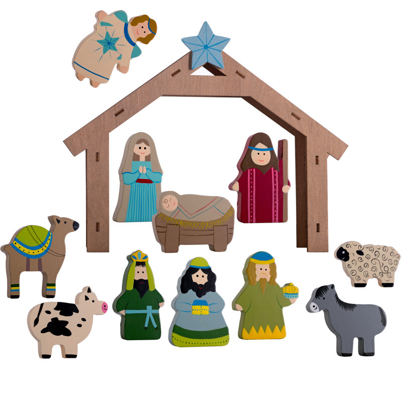 Christmas Children Nativity Set
