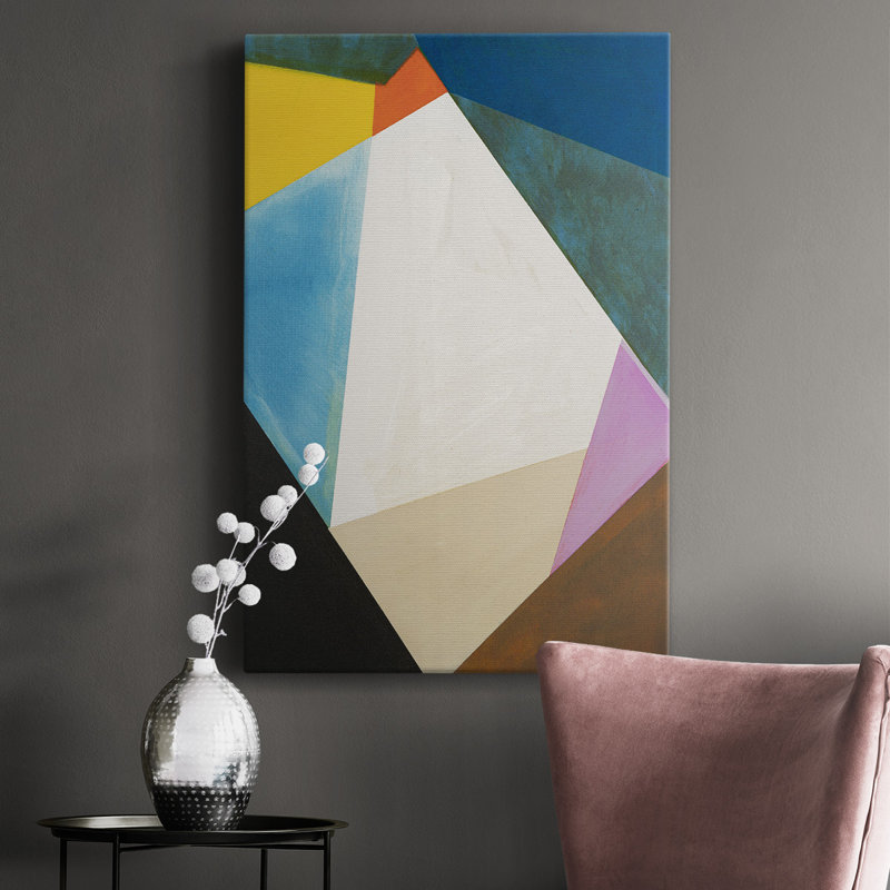 «Modular I», impression sur toile tendue, H 18 po x l 12 po x P 1 po