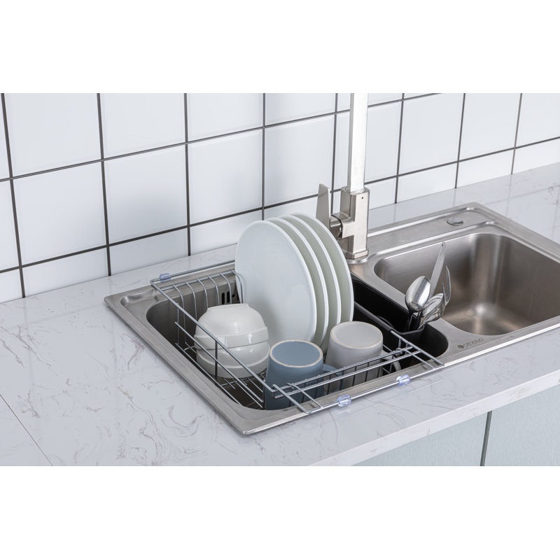Adjustable Stainless Steel Dish Rack