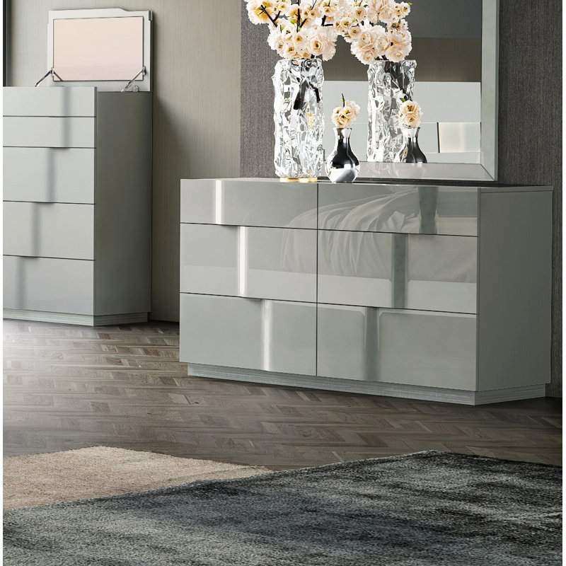 Commode double 6 tiroirs Avey