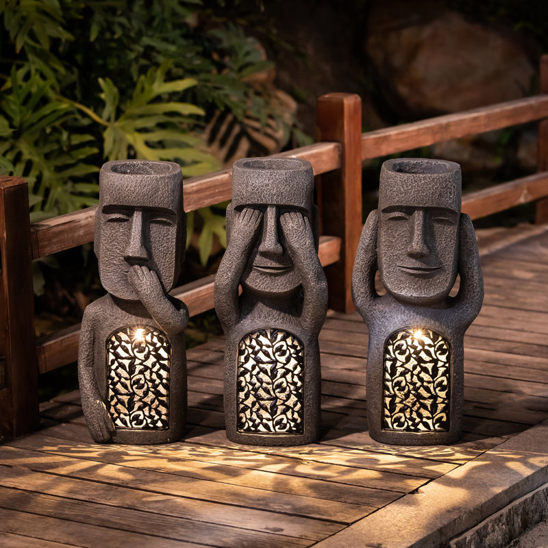 Rue Tiki Magnesium Oxide Garden Statue