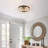  Marleigh 2 - Light Crystal Chandelier Flush Mount Ceiling Light Fixture for Bedroom-559310367