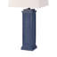 Tabetha - Lampe de table 32 "avec USB - ensemble de 2 - finition bleue-101990754