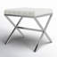 Tabouret de coiffeuse en simili cuir Pollman-1271683294