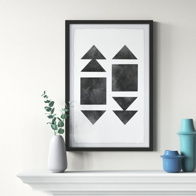 Stacked Up - Single Picture Frame Painting