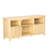 Oak TV Stand 4 Shelves 2 Doors For 55~65 Inch Tvs.