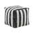 Polyester - Black Striped
