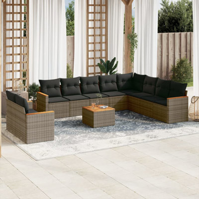 Ensemble de canapé de jardin Vidaxl