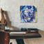  'Cornelious' by Pat Saunders-White Acrylic Glass Wall Art, 12" x 12"