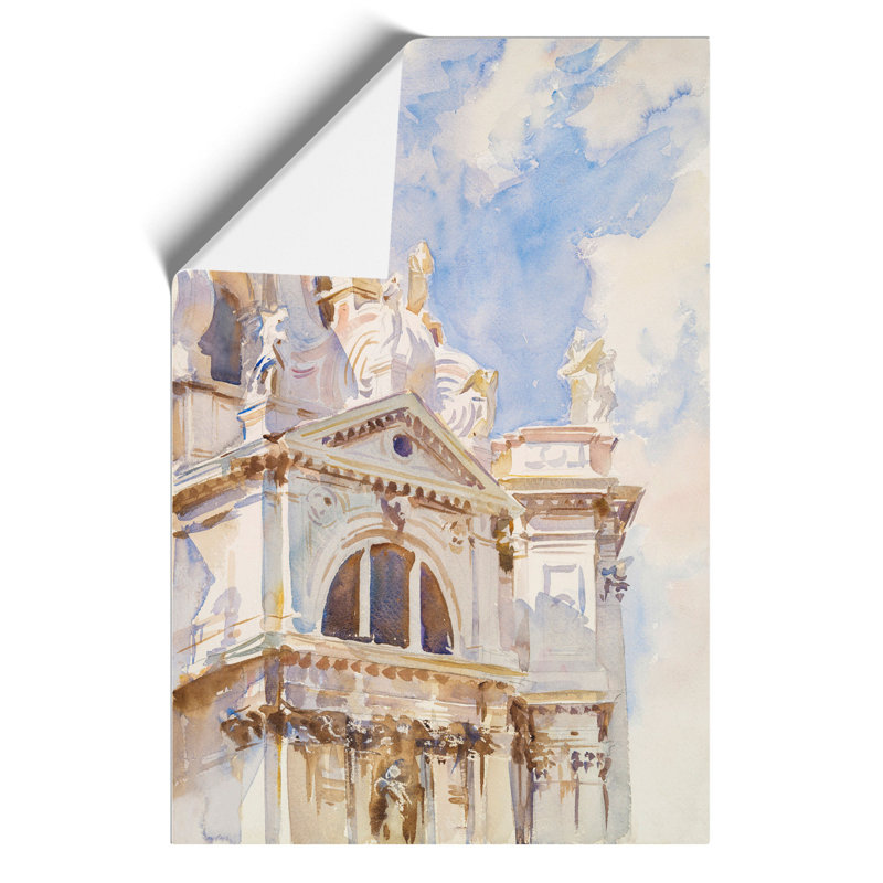 The Salute, Venice by John Singer Sargent - Frameless Print, 30cm H x 21cm W x 0.1cm D