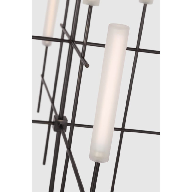 Fay 8 - Light LED Chandelier, Bronze