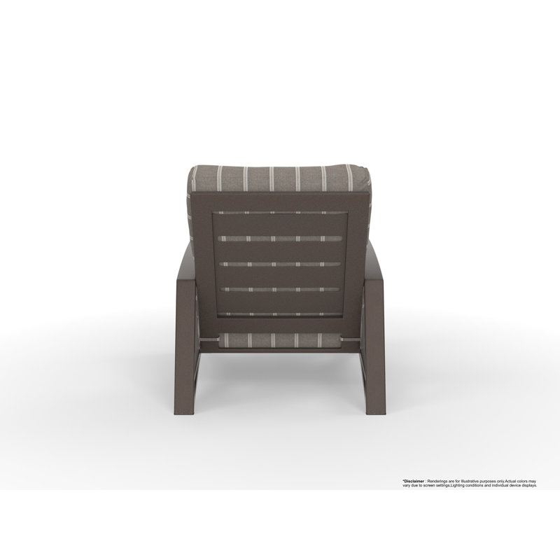 Arc Outdoor Lounge Chair, Sensory Granite, Copper Creek