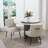 Dinnington Velvet Upholstered Side Chair With Legs-1327015331