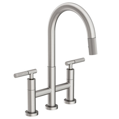 Muncy Pull Down Kitchen Bridge Faucet