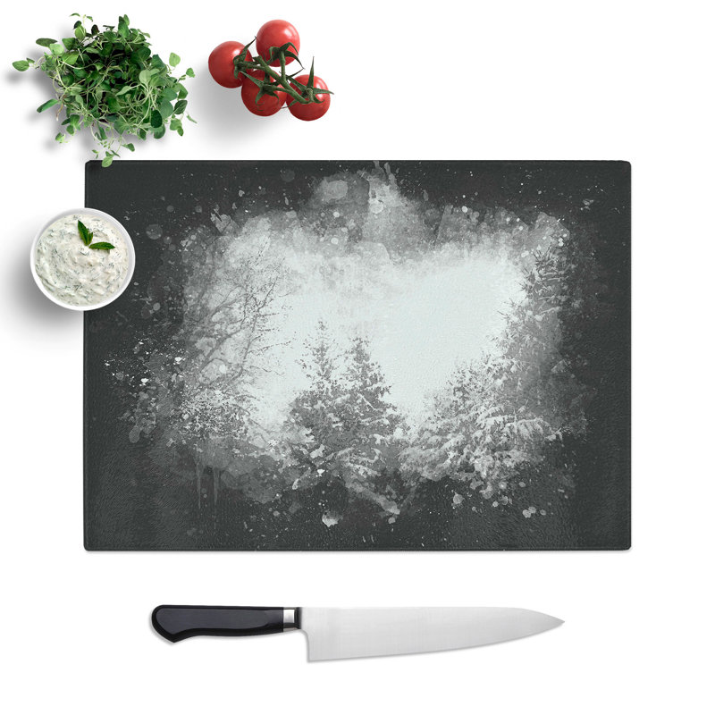 Winter Forest Vol.1 Chopping Board, 28.5cm W x 39cm L