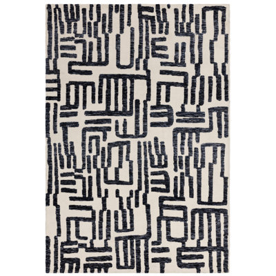 Clemones Abstract Machine Tufted Area Rug