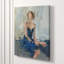 Lady In Blue Painting by Fern Cassidy-26763724-26763727