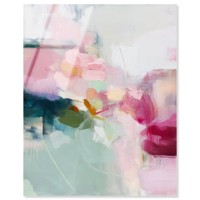 Spring Thaw I Acrylic Print Colorful Wall Decor by Art Remedy, Ready to Hang, 24 x 30