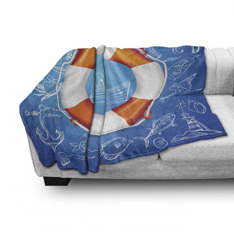 Hand Woven Throw Blanket, 70" W x 90" L