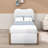 Jankell Wood Upholstered Platform Bed with Trundle-943052849-943052850