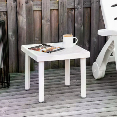 Rayvaughn Square Outdoor Side Table - 46 cm W 46 cm D