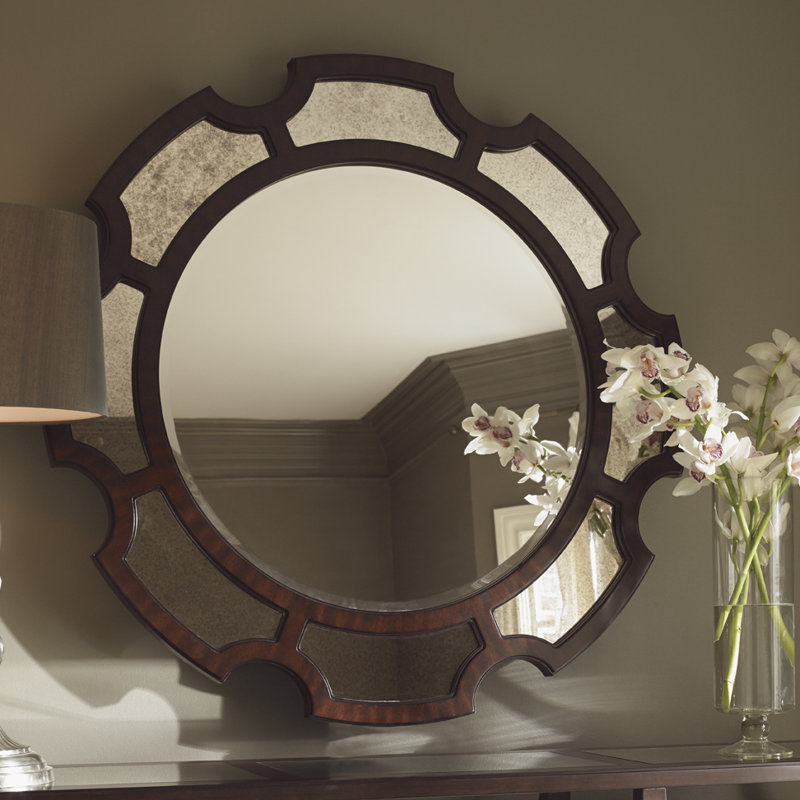 Miroir rond Kensington Place Del Mar