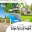 Frackville 4 - Person Seating Group with Cushions