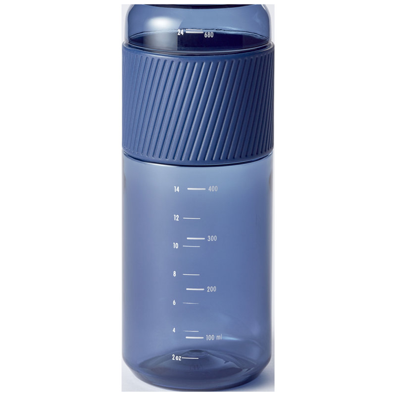Tritan Plastic Water Bottle, Dark Blue