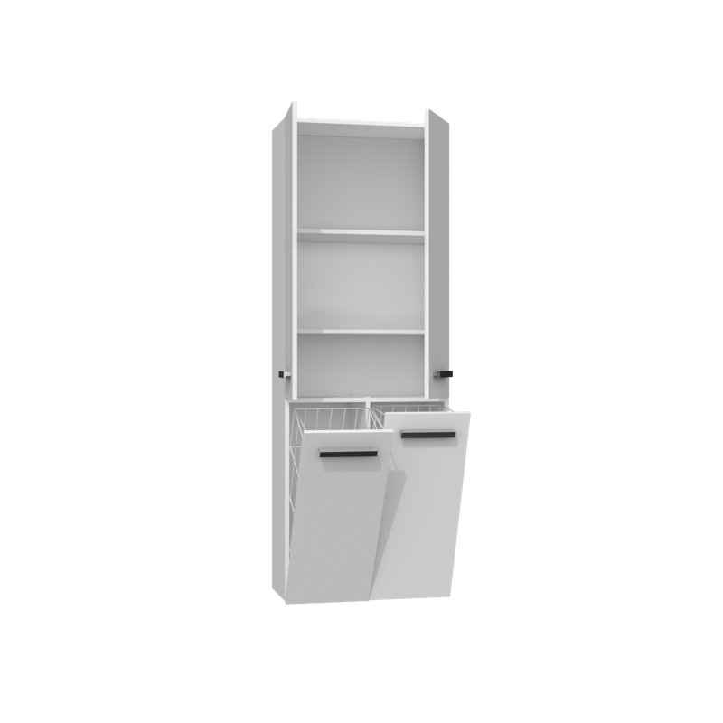 Cambree Linen Cabinet, White