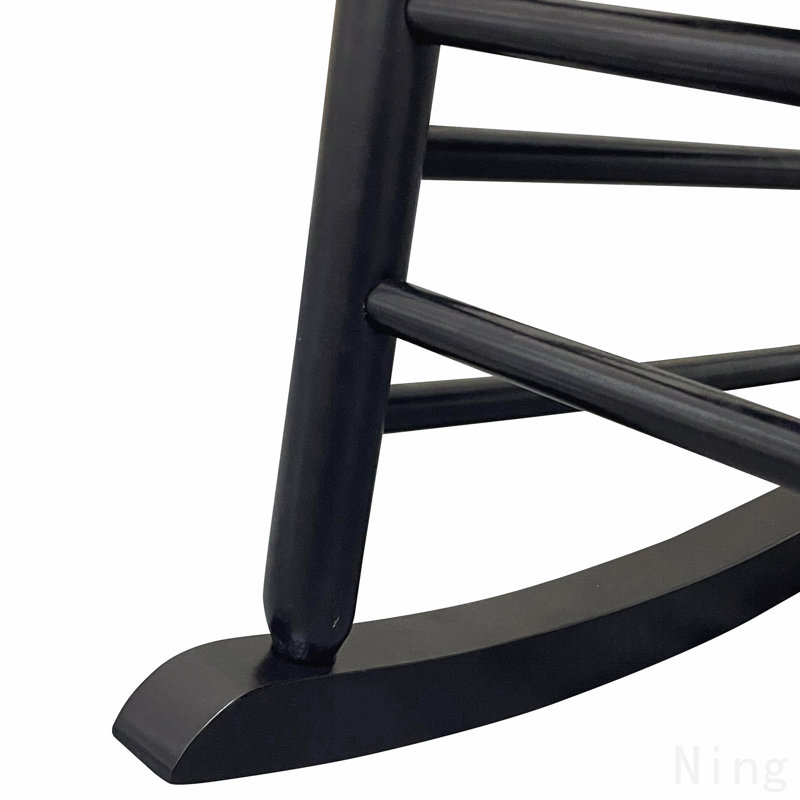 Chaise berçante balcon pour adulte - noir, Noir