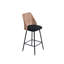 Upholstered Chenille Bar Stool-548136027
