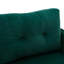 Causeuse en velours à accoudoirs arrondis 28,35 po Ivelin-1016405648