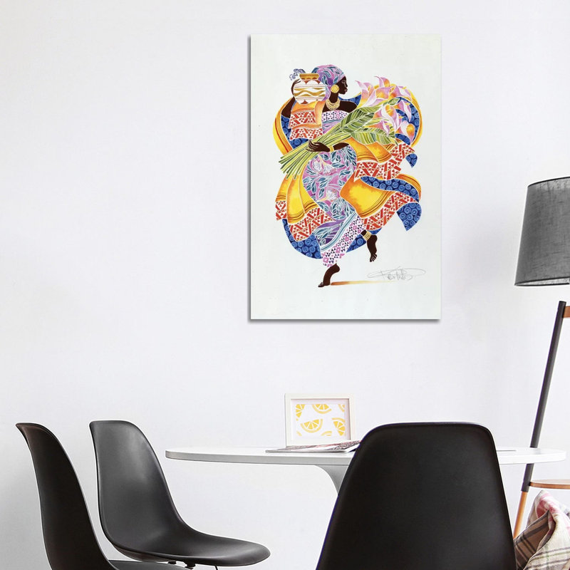 Jaha by Keith Mallett - Wrapped Canvas Print, 101.6 cm H x 66.04 cm W x 1.91 cm D