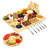 Charcuterie Board Set, Rayon from Bamboo Cheese Board Set with Knives and Utensils