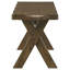 Annette 47-inch Solid Wood Dining Bench Knotty Nutmeg