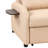 Pull Out Sofa Sleeper 3 In 1 With 2Wing Table And USB Charge For Living Room-367368807